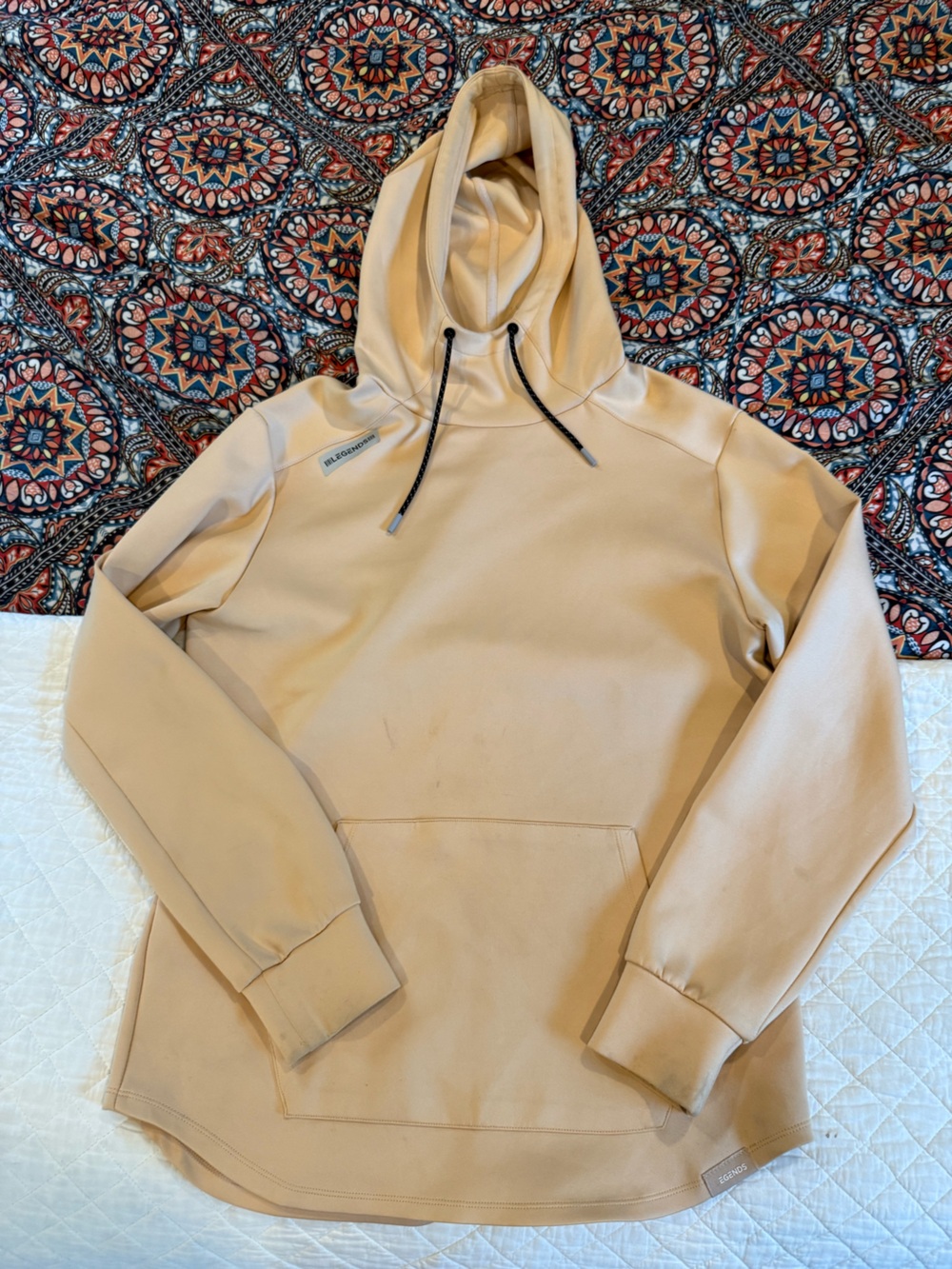 Beige Men’s Legends Hoodie